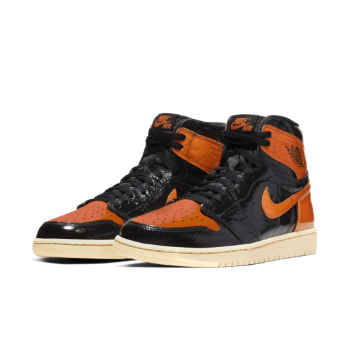 Vibrant Orange & Black Jordan 1 High OG