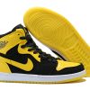 Authentic Black & Yellow Jordan 1 | Shop Retro 1 High OG Bulls Colorway - Image 4