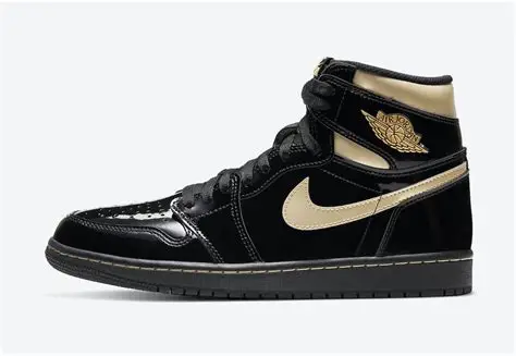 Air Jordan 1 Black Gold – Luxe Colorway | Free Shipping