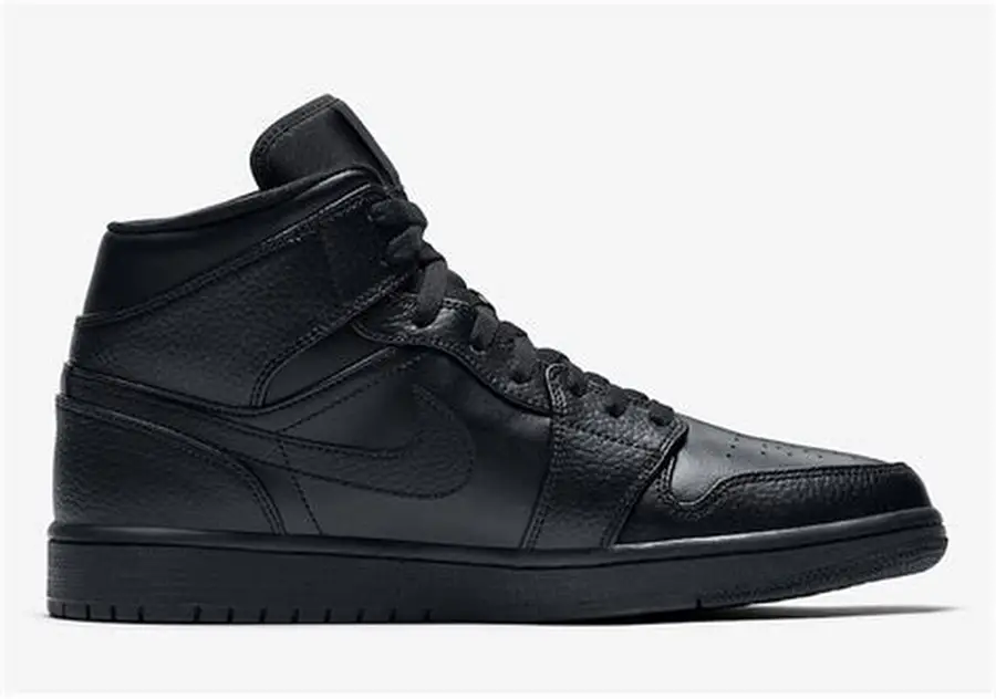 Air Jordan 1 Triple Black – All-Black Icon | Free Shipping