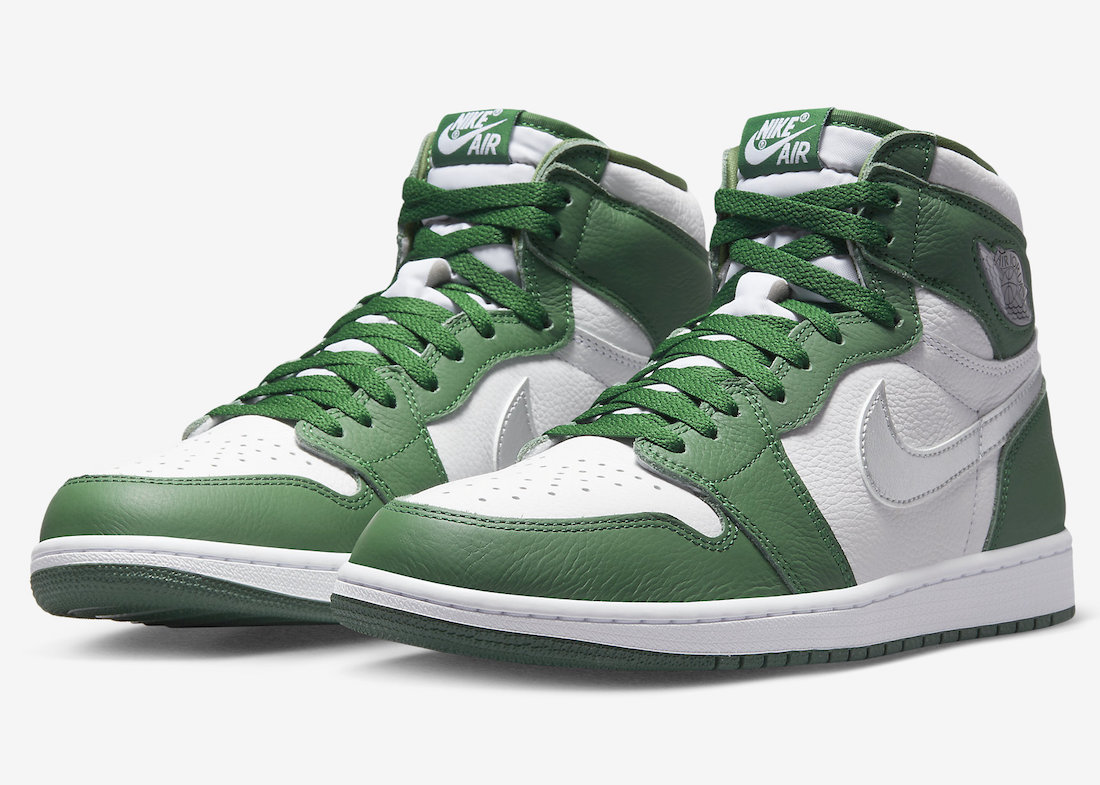 Green Black White Jordan 1 ,Clearance Sale