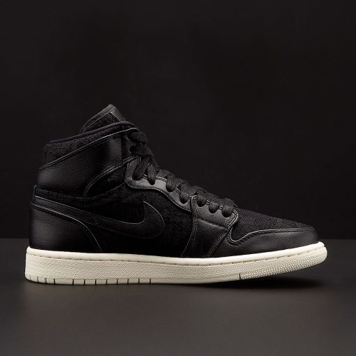 Jordan 1 Womens Black - Authentic Retro High Top Sneakers