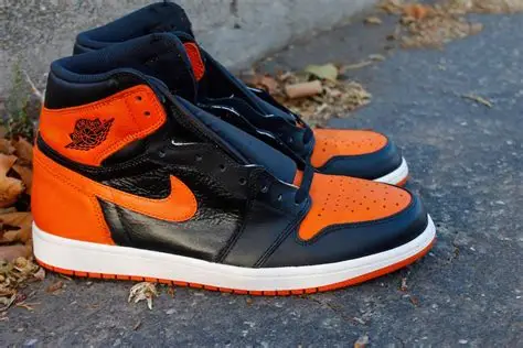 Orange White And Black Jordan 1 Online Store,100% Quality