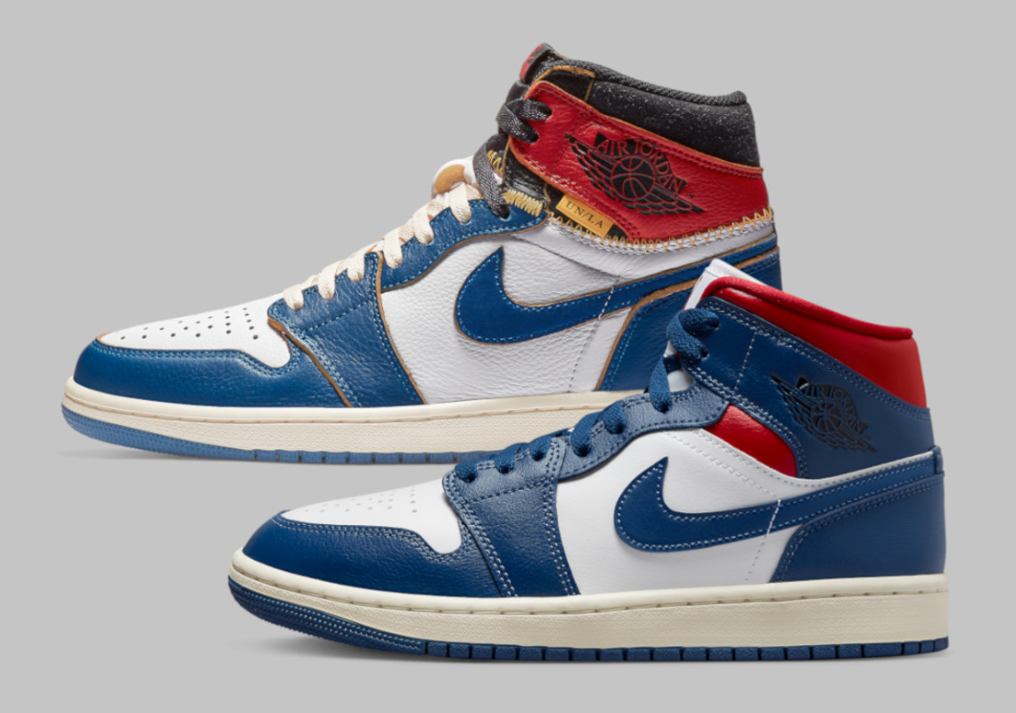 Red And Blue Jordan 1