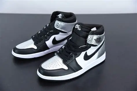 Silver Black And White Jordan 1 Cheap Sale,100% Genuine
