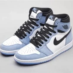 Blue Black White Jordan 1 – Bold Color Mix | Free Shipping