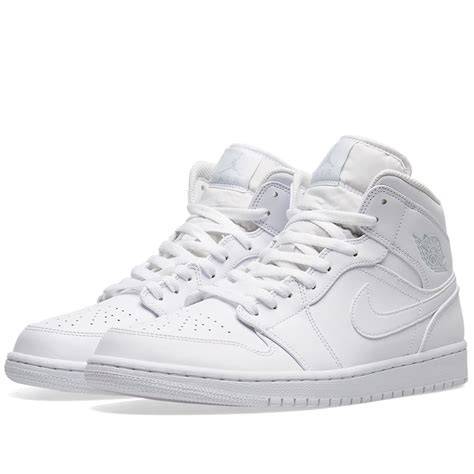Jordan 1 Mid All White Cheap Amazon ,New Products Cheap