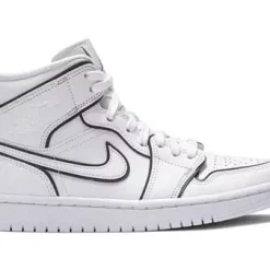 Jordan 1 Mid Iridescent Reflective White W,Coupon Code