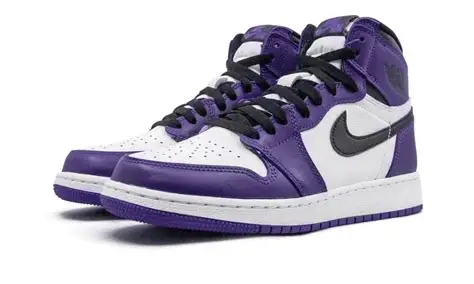 Jordan 1 Retro High Court Purple White,Jordan Shoes Cheap