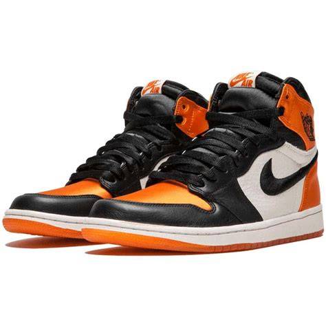 Orange Black And White Jordan 1,Jordan Shoes ,Bottom Price