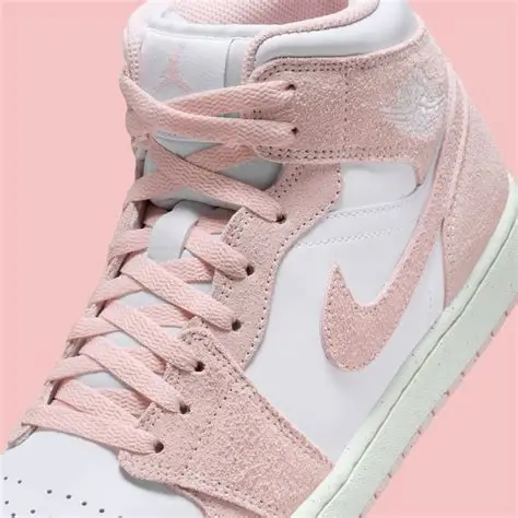 Pink And White Jordan 1,Jordan Shoes ,Cheap Sale 77% Off