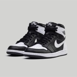 Black & White Jordan 1,Jordan Shoes Cheap Sale,100% Genuine