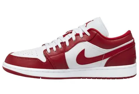 Red And White Jordan 1 Low,Jordan Shoes ,100% Cheap Sale